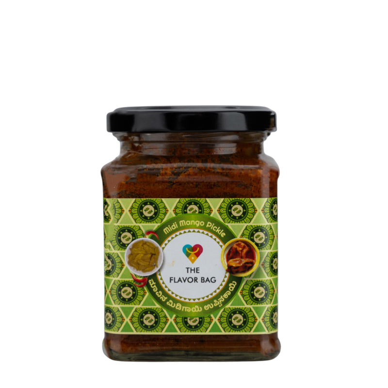 Midi Mango Pickle process
