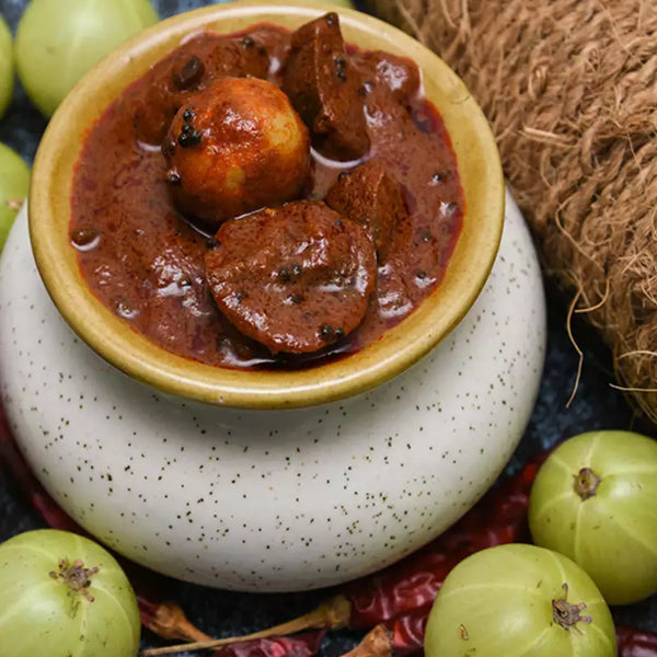 Homemade Amla Pickle